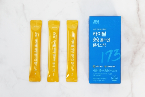 농심, 신제품 ‘라이필 탱탱 콜라겐 젤리스틱’ 출시