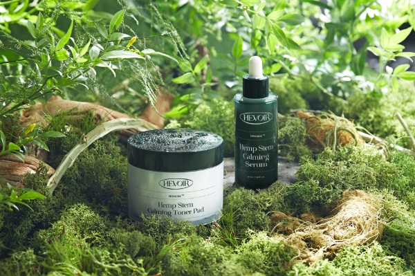 클린 뷰티 브랜드 헤브아, 비밀초 헴프스템 카밍 라인 신제품 2종 (사진제공 = 유한건강생활)