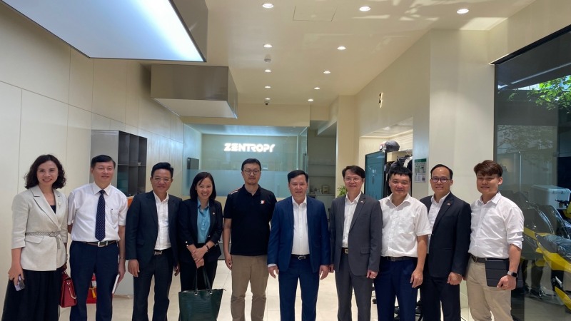 젠트로피, 베트남 과학기술부 방문 소식 전해