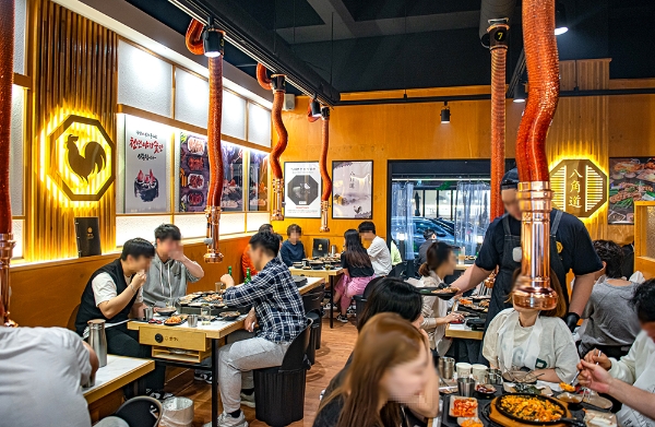 고기집 창업 브랜드 팔각도, 대전관저점 오픈