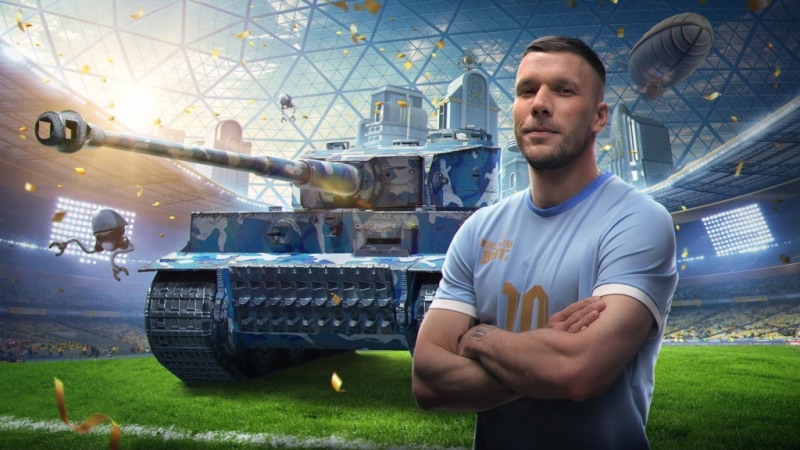 월드 오브 탱크 블리츠, 글로벌 축구스타와 컬래버레이션 실시