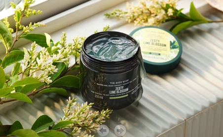 더바디샵 '제스티 라임 블라썸 & 루시어스 리치' 라인 출시