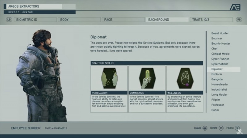 '스타피드' 캐릭터 배경 설정(출처=Xbox 공식 유튜브).