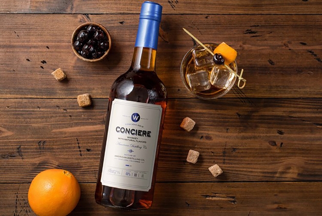 LF 인덜지 ‘컨시에르 위스키 블루 라벨’연출 이미지 / 제공=LF