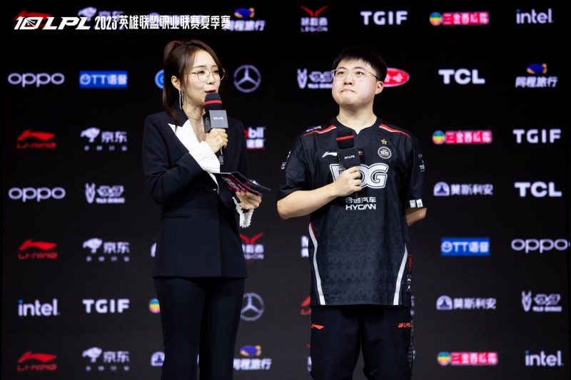 복귀전을 치른 '우지' 젠쯔하오(사진=LPL)