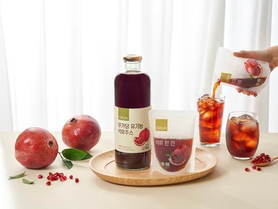 풀무원 올가홀푸드 ‘무가당 유기농 석류주스’ 출시