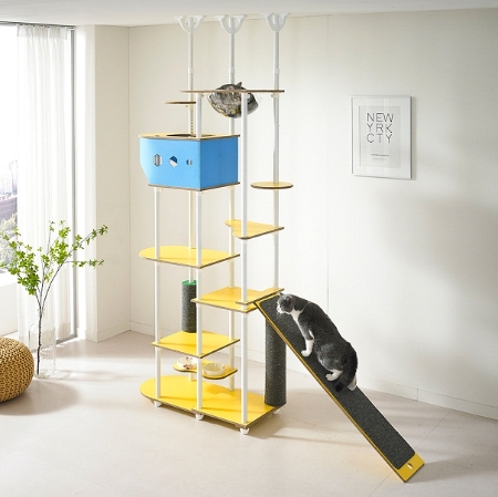 오르(OREU) 고양이 성향에 맞춘 반려묘를 위한 신제품 오르캣타워 출시