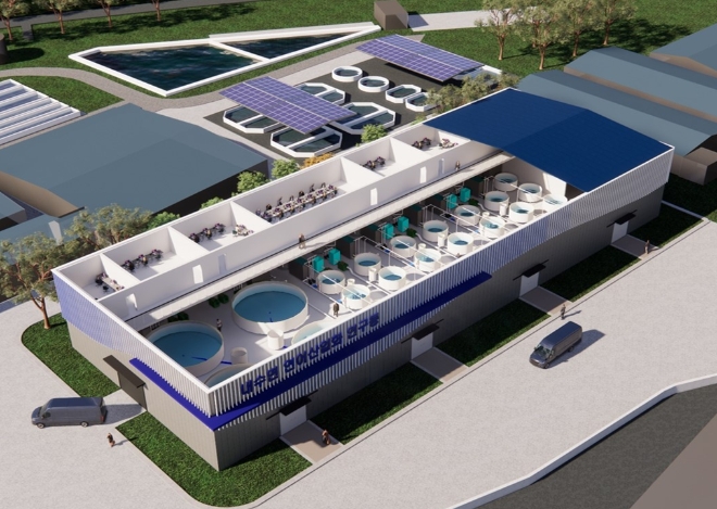 내수면 연어산업화 연구동 조감도 / 이미지=한국어촌어항공단 제공