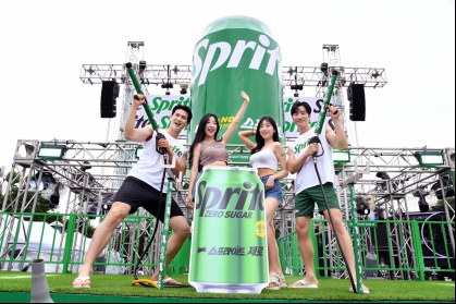 스프라이트 ‘워터밤 2023 서울’ 행사 참여