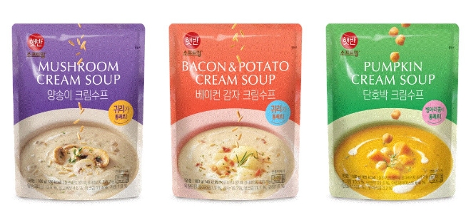 햇반 소프트밀 수프 3종 제품 / 이미지=CJ제일제당 제공