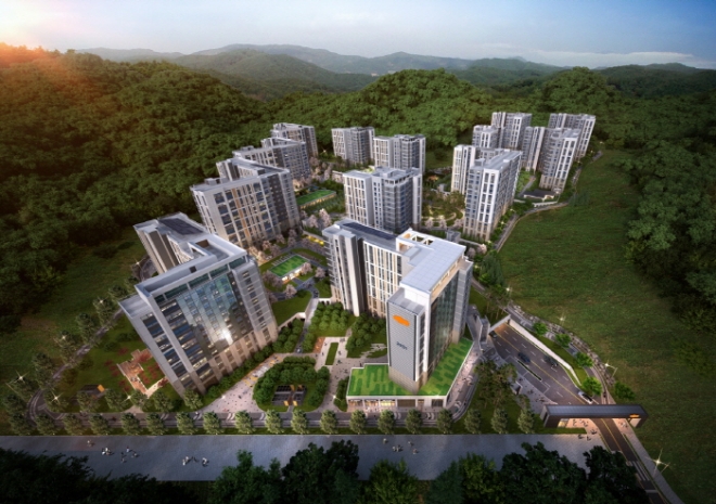 DL이앤씨 'e편한세상 동탄 파크아너스' 조감도 / 이미지=DL이앤씨 제공