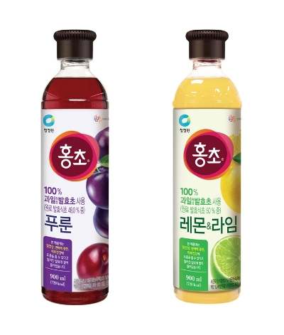 청정원 홍초 푸룬, 레몬&라임_합본 / 이미지=대상(주) 제공