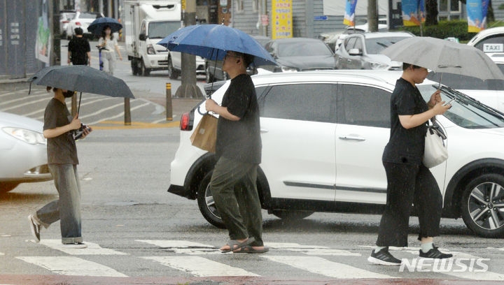 [날씨] 대전·충남·세종, 30일까지 최대 120㎜ 폭우 예보