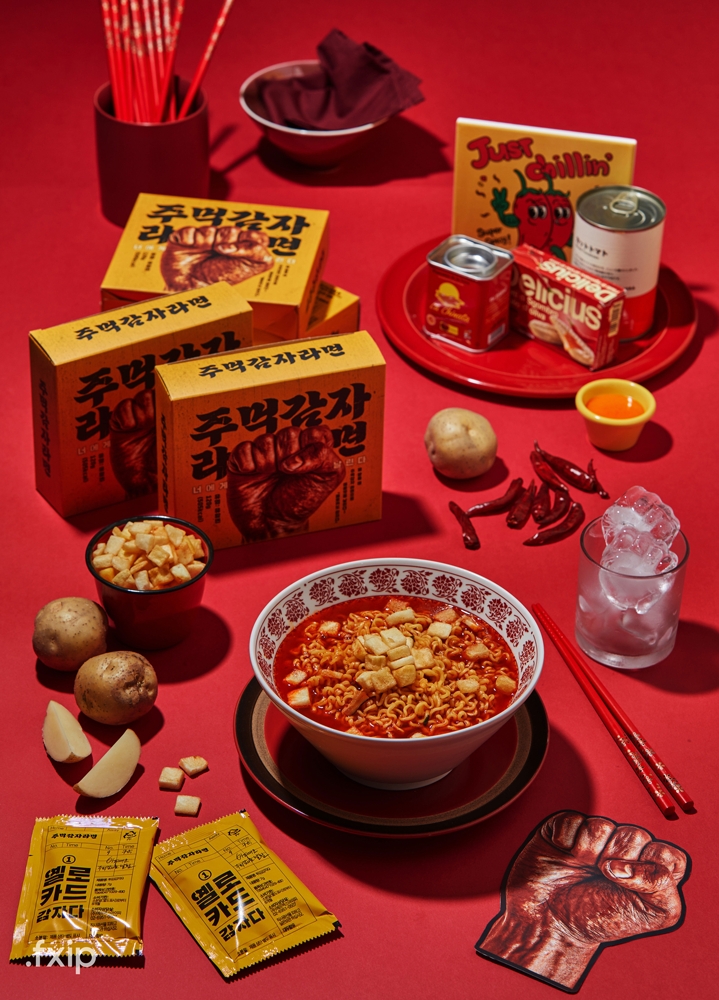 매운라면 브랜드 ‘주먹감자라면’ 첫 팝업스토어 진행