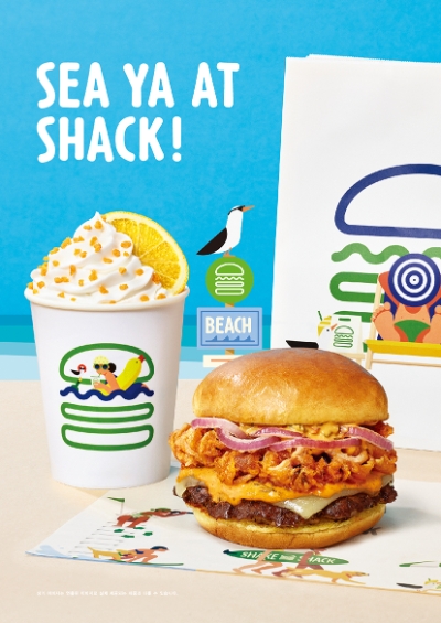 SPC 쉐이크쉑이 여름 한정판 ‘비스큐 한치 쉑’ 등 4종을 출시했다. / 사진=SPC 제공