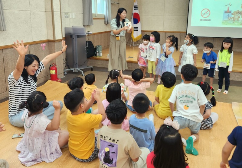 흡연 예방 교육 (사진제공 = 함평군)