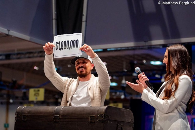 100만 달러에 달하는 거액의 바운티 상금을 획득한 샨트 마라시얀(사진 출처=WSOP 공식 사이트).