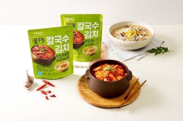 풀무원, 칼국수 먹을 때 가장 맛있는 ‘칼국수 김치’ 출시