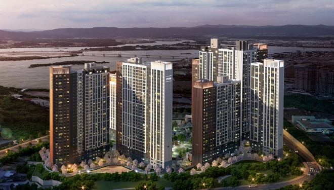 춘천 레이크시티 아이파크 조감도 / 사진= HDC현산 제공