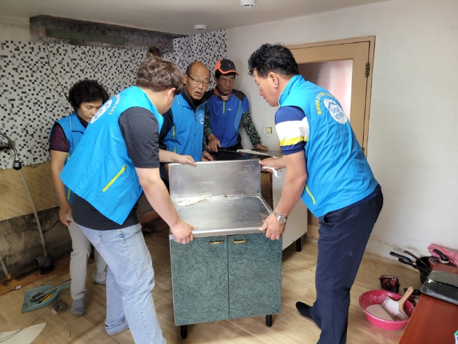 집수리 재능 기부 / 사진=보성군 제공