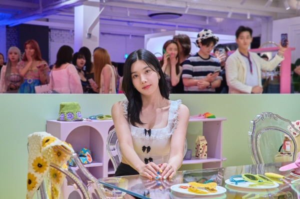 권은비, 샵사이다 팝업스토어 사전파티 참석