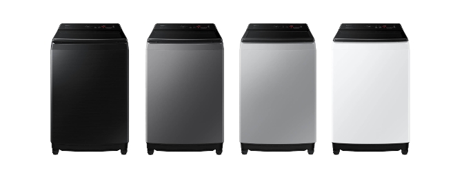 삼성전자, '버블폭포' 전 라인업 적용한 '그랑데 통버블' 신제품 모습.