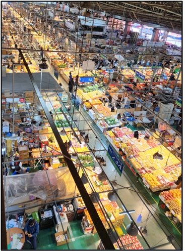 삼산농산물도매시장 전경 / 사진=인천시 제공