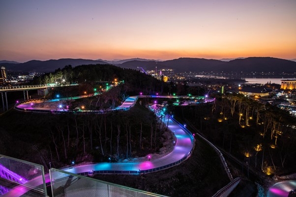 경주루지월드, 7월 여름휴가를 위한 '야간 개장' 오픈