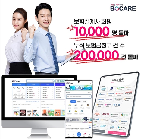 보험설계사 전용 앱 '보케어', 회원 수 1만 명 돌파