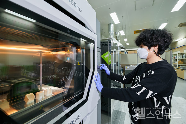 케이메디허브첨단의료기기개발지원센터시제품제작실모습