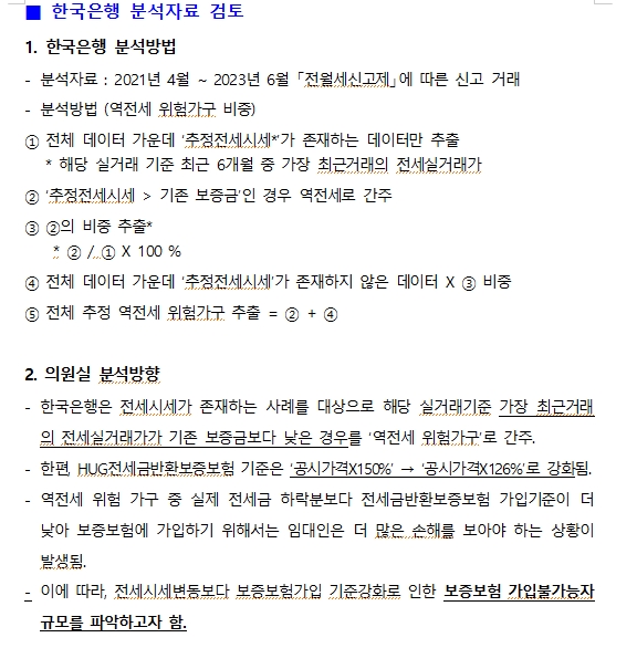국힘 유경준 "전세보증보험 가입기준 강화로 27만 가구 가입 못해...또 다른 피해자 양산 우려"