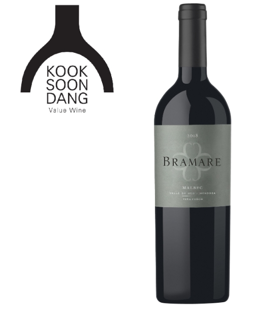  2023 코리아 와인 챌린지에서 ‘베스트 오브 컨트리’상을 수상한 ‘비냐 코보스 브라마레 발레 데 우꼬 말벡’와인