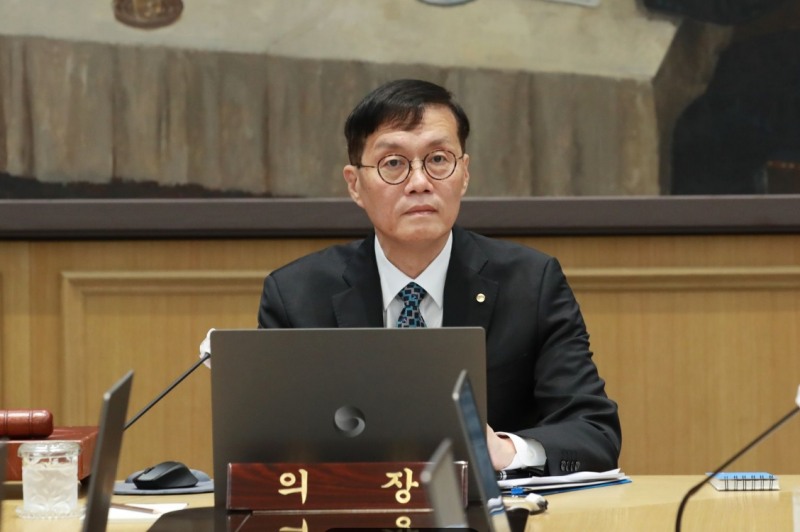 사진: 23년 7월 금통위 통화정책방향 결정회의의 이창용 한은 총재
