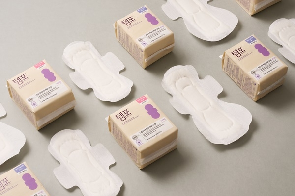 동아제약㈜ ‘한 템포 더 따뜻하게’ 캠페인 생리대 지원