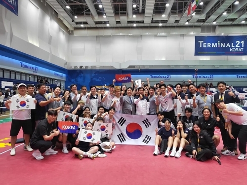 사진: 세계선수권대회를 마친 한국 세팍타크로 대표팀/ 대한세팍타크로협회 제공