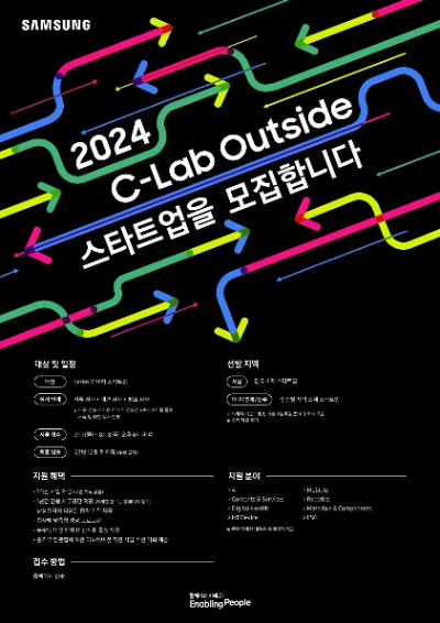 C랩 아웃사이드 공모전 포스터 / 이미지=삼성전자 제공