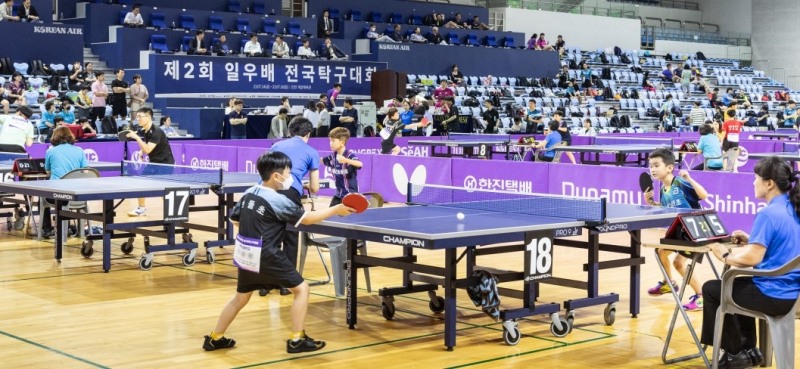 故 조양호 회장 ‘탁구사랑’ 기리는 ‘일우배 탁구대회’ 성료