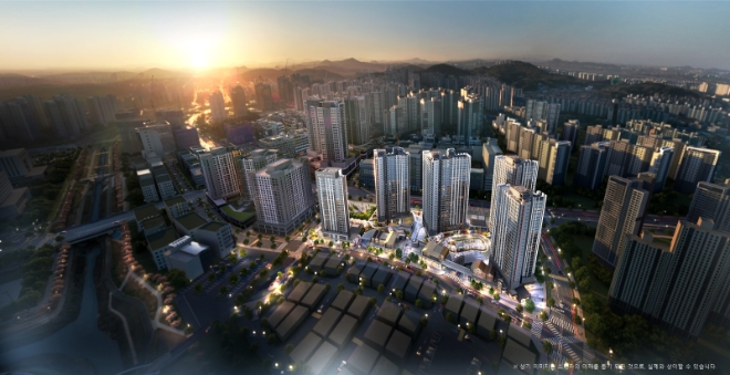 검단신도시 롯데캐슬 넥스티엘 조감도 / 사진=롯데캐슬 제공