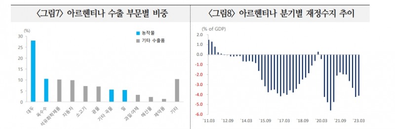 아르헨티나 외환시장 불안 점증...포퓰리즘 따른 무분별한 화폐남발로 물가 116% 폭등 - 국금센터
