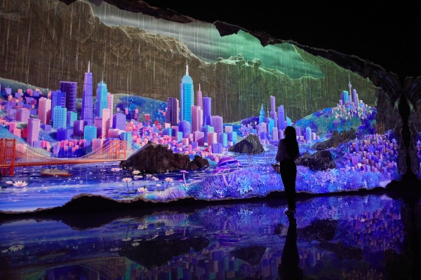 “대자연속, 신비로운 미디어아트”…뮤지엄 딥다이브, HJ모나용평리조트에 개관