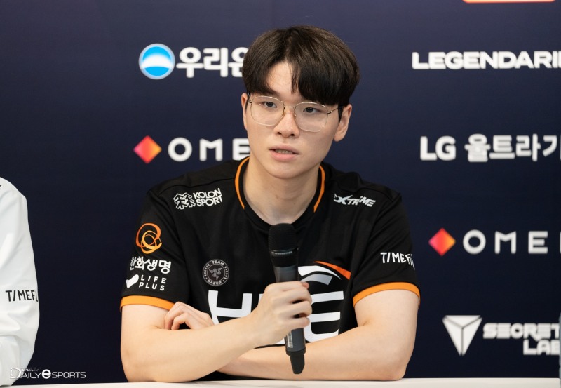 한화생명e스포츠 '킹겐' 황성훈.