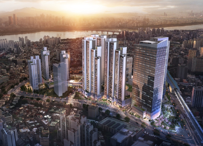 ‘구의역 롯데캐슬 이스트폴’ 조감도 / 사진=롯데건설 제공