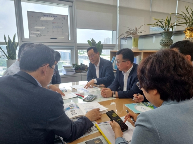 중앙부처 방문 국비확보 / 사진=해남군 제공