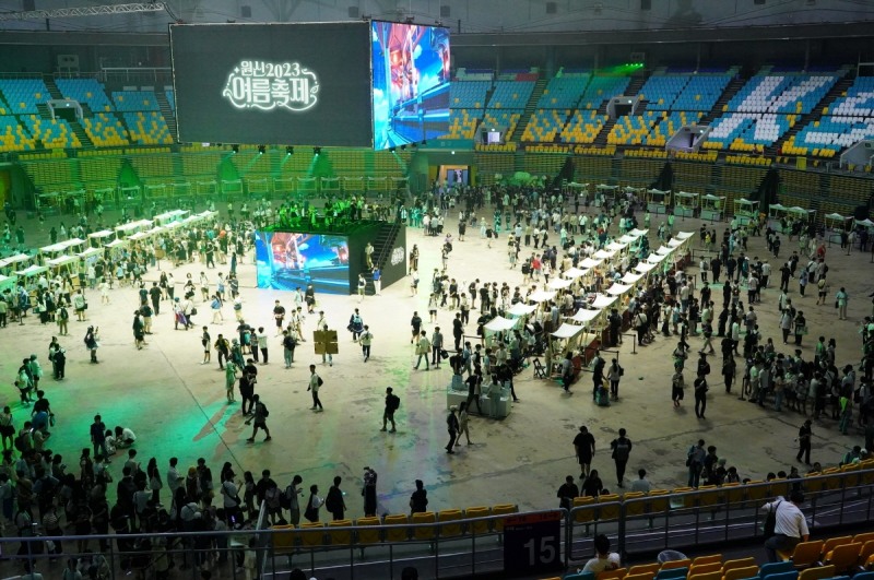 '원신 2023 여름축제' 현장 이미지(사진 제공=호요버스).