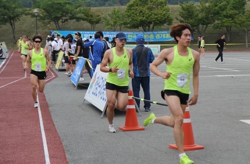 사진 :해남 찾은 선수단/ 해남군 제공