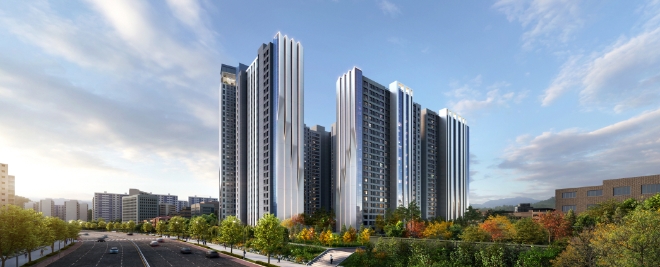삼성물산 건설부문은 서울 송파구 가락동 가락쌍용2차아파트 리모델링 사업(이하 가락쌍용2차 리모델링)의 시공자로 선정됐다고 24일 밝혔다. 사진은 가락쌍용2차아파트 리모델링 사업의 투시도. (사진 = 삼성물산 제공)