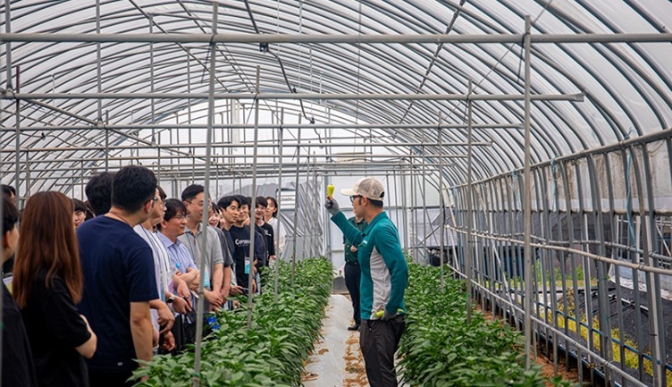 글로벌 종자 연구개발 전문기업 ‘더기반’ 서울대학교 식물생산과학부 학생 초청 현장 교육 실시