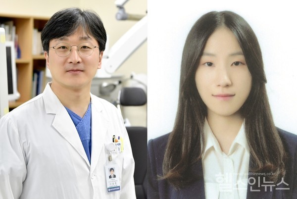 (왼쪽부터)화순전남대병원이비인후과이동훈.장혜빈교수사진