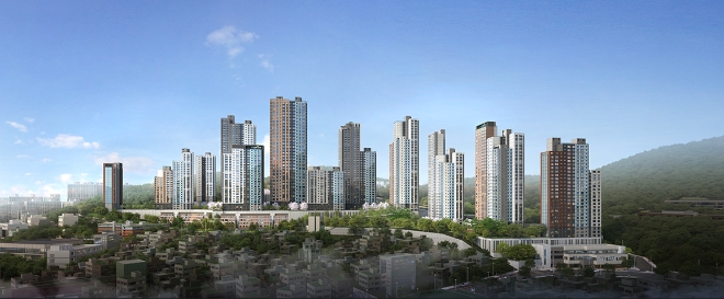 두산위브더제니스 오션시티 투시도 / 사진=두산건설 제공