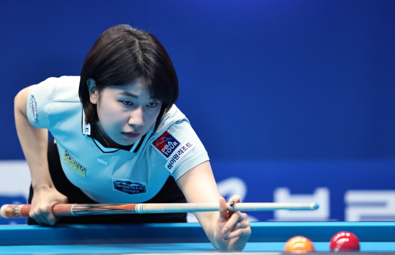 LPBA 투어에서 1년 1개월 만에 4강에 오른 이미래 / 사진출처=연합뉴스